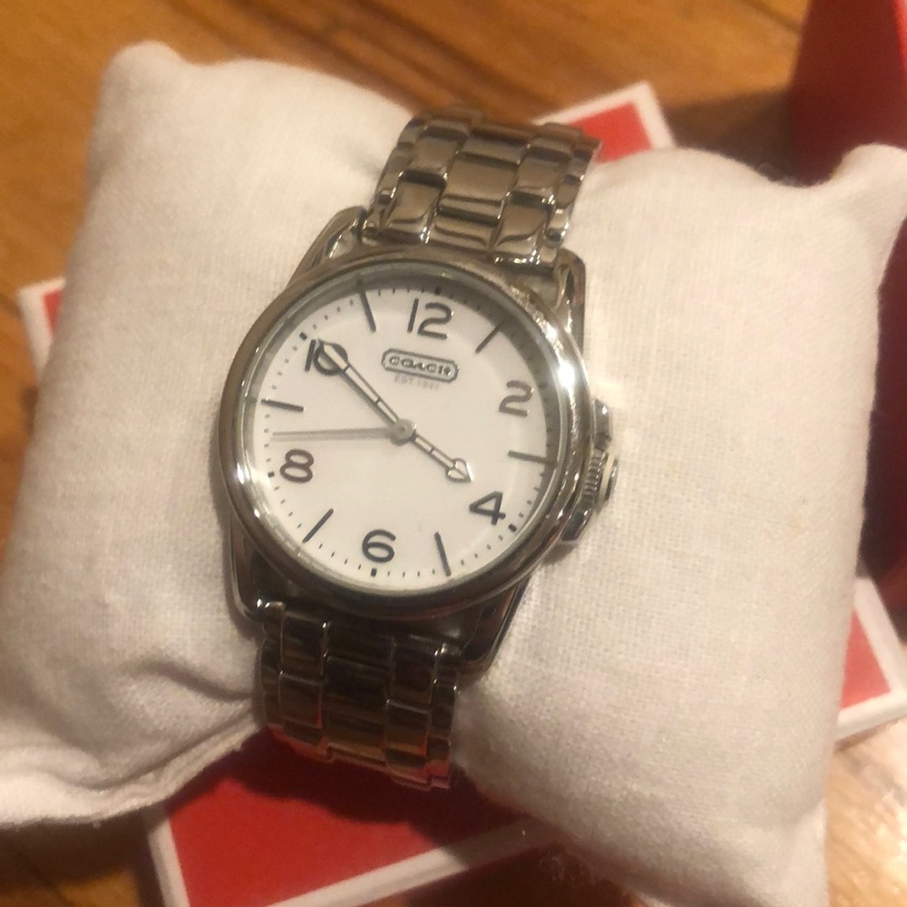 Silver Coach Watch
